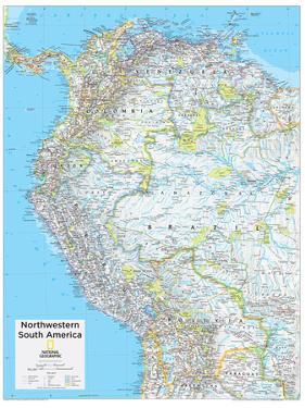 2014 northwestern south america national geographic atlas of the world 10th edition by national