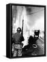 National Guard in Watts During the 1965 Race Riot-null-Framed Stretched Canvas