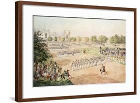 National Guard of the 7th Regiment Nysm, Engraved by C. Gildemeister, 1852-Otto Botticher-Framed Giclee Print