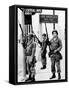 National Guardsmen at a Los Angeles City Limits-null-Framed Stretched Canvas