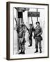 National Guardsmen at a Los Angeles City Limits-null-Framed Photo