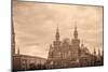 National Historic Museum at Red Square in Moscow-Banauke-Mounted Photographic Print