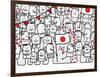 National Holiday - Japan-NLshop-Framed Art Print