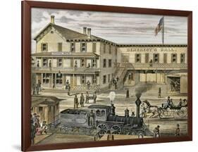 National Hotel in Warwick-Tarker-Framed Giclee Print