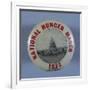 National Hunger March Button-David J. Frent-Framed Photographic Print