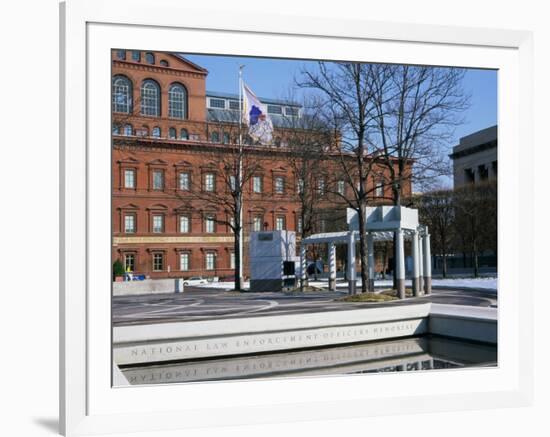 National Law Enforcement Officers Memorial, Washington, D.C., USA-null-Framed Photographic Print