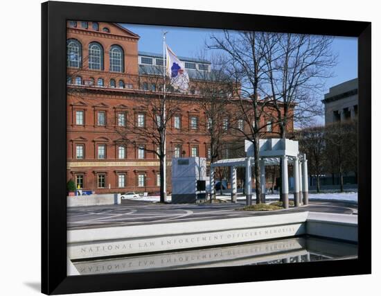 National Law Enforcement Officers Memorial, Washington, D.C., USA-null-Framed Photographic Print