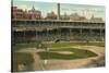 National League, Cubs Ball Park, Chicago-null-Stretched Canvas