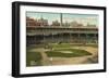 National League, Cubs Ball Park, Chicago-null-Framed Art Print