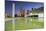 National Library, Skyscrapers, Duskbrasilia, Federal District, Brazil, South America-Ian Trower-Mounted Photographic Print