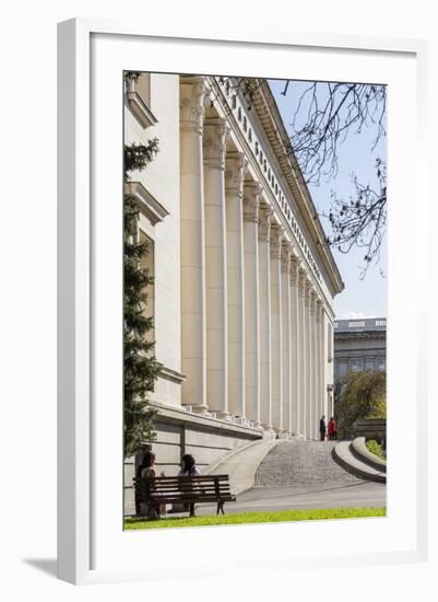 National Library, St. Cyril and Metodiy, Sofia, Bulgaria, Europe-Giles Bracher-Framed Photographic Print