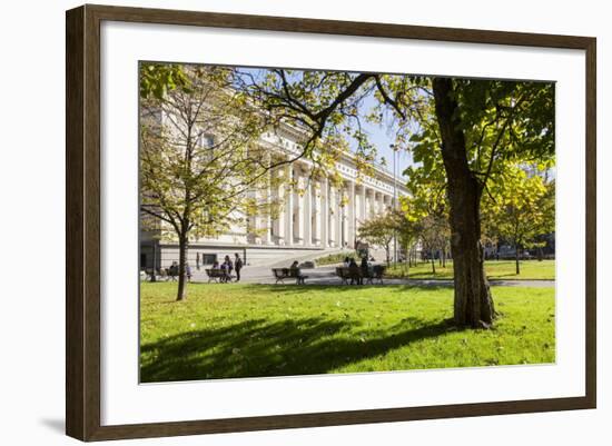 National Library, St. Cyril and Metodiy, Sofia, Bulgaria, Europe-Giles Bracher-Framed Photographic Print