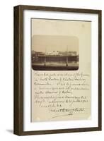 National Line, Steamship Co., Steamer, the Queen-null-Framed Giclee Print