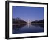 National Mall and Washington Monument at Dusk, Washington DC, USA-Michele Falzone-Framed Photographic Print