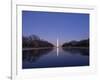 National Mall and Washington Monument at Dusk, Washington DC, USA-Michele Falzone-Framed Photographic Print