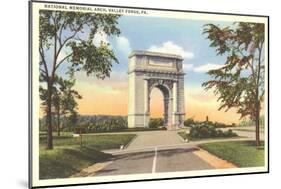 National Memorial Arch, Valley Forge-null-Mounted Art Print