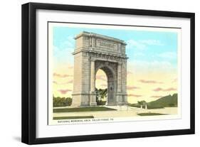 National Memorial Arch, Valley Forge-null-Framed Art Print