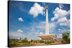 National Monument Monas. Merdeka Square, Central Jakarta, Indonesia-Aleksandar Todorovic-Stretched Canvas