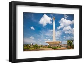 National Monument Monas. Merdeka Square, Central Jakarta, Indonesia-Aleksandar Todorovic-Framed Photographic Print