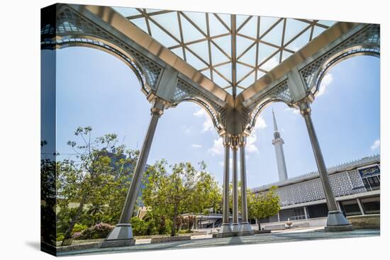 National Mosque (Masjid Negara Mosque) (Grand Mosque), Kuala Lumpur, Malaysia, Southeast Asia, Asia-Matthew Williams-Ellis-Stretched Canvas