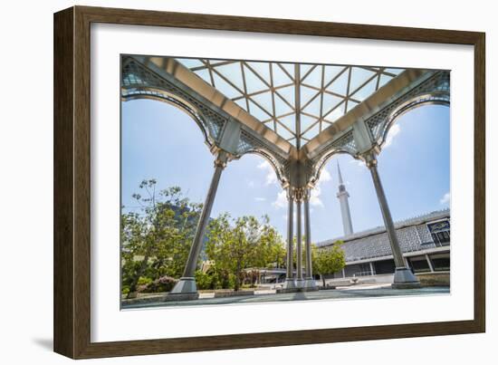 National Mosque (Masjid Negara Mosque) (Grand Mosque), Kuala Lumpur, Malaysia, Southeast Asia, Asia-Matthew Williams-Ellis-Framed Photographic Print