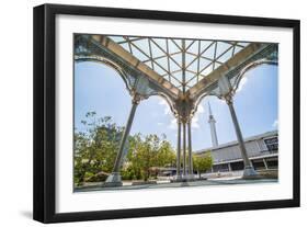 National Mosque (Masjid Negara Mosque) (Grand Mosque), Kuala Lumpur, Malaysia, Southeast Asia, Asia-Matthew Williams-Ellis-Framed Photographic Print