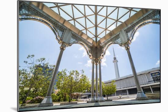 National Mosque (Masjid Negara Mosque) (Grand Mosque), Kuala Lumpur, Malaysia, Southeast Asia, Asia-Matthew Williams-Ellis-Mounted Photographic Print