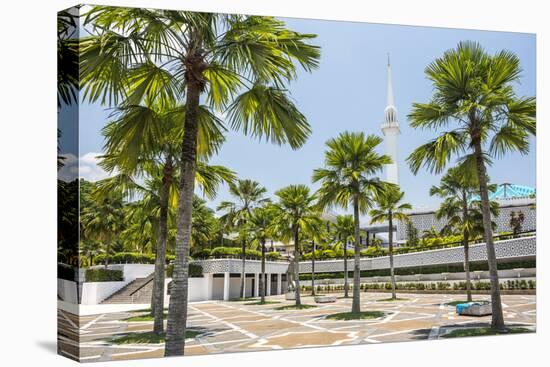 National Mosque (Masjid Negara Mosque) (Grand Mosque), Kuala Lumpur, Malaysia, Southeast Asia, Asia-Matthew Williams-Ellis-Stretched Canvas