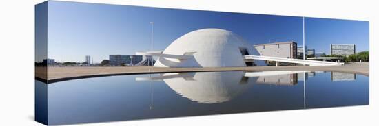 National Museum, Brasilia, Federal District, Brazil-Ian Trower-Stretched Canvas