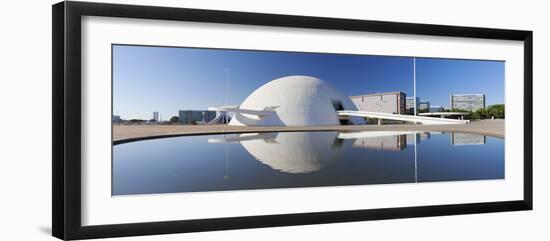 National Museum, Brasilia, Federal District, Brazil-Ian Trower-Framed Photographic Print