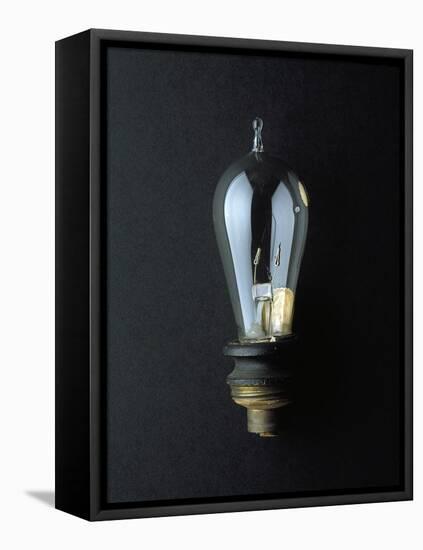 National Museum of American History - Science and Inventions: Light Bulb-null-Framed Stretched Canvas