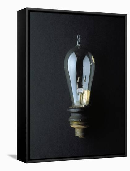 National Museum of American History - Science and Inventions: Light Bulb-null-Framed Stretched Canvas