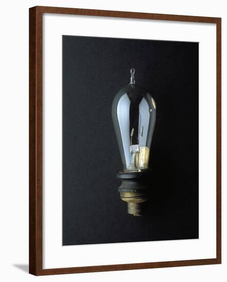 National Museum of American History - Science and Inventions: Light Bulb-null-Framed Photographic Print