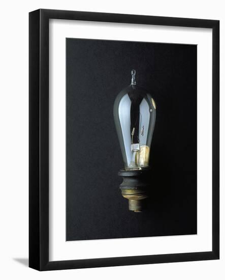 National Museum of American History - Science and Inventions: Light Bulb-null-Framed Photographic Print