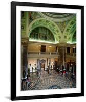 National Museum, Prague, Central Bohemia, Czech Republic-null-Framed Art Print