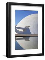 National Museum, UNESCO World Heritage Site, Brasilia, Federal District, Brazil, South America-Ian Trower-Framed Photographic Print