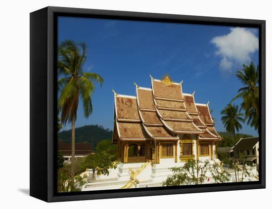 National Museum, Vat Ho Pha Bang, Luang Prabang, UNESCO World Heritage Site, Laos, Indochina-null-Framed Stretched Canvas