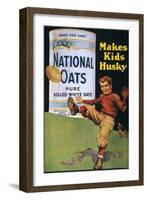 National Oats Ad, 1919-null-Framed Giclee Print