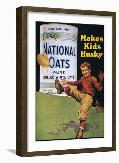 National Oats Ad, 1919-null-Framed Giclee Print