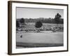 National Open Golf Championship Tournament at Oakmont Country Club in Pittsburgh-John Dominis-Framed Premium Photographic Print