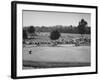 National Open Golf Championship Tournament at Oakmont Country Club in Pittsburgh-John Dominis-Framed Premium Photographic Print