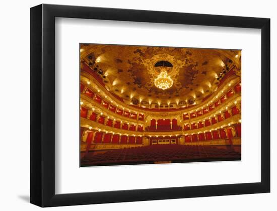 National Opera in Prague, Central Bohemia, Czech Republic-null-Framed Premium Giclee Print