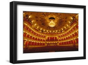 National Opera in Prague, Central Bohemia, Czech Republic-null-Framed Art Print