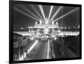 National Palace at Barcelona-null-Framed Photographic Print