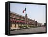 National Palace (Palacio Nacional), Zocalo, Plaza De La Constitucion, Mexico City, Mexico-Wendy Connett-Framed Stretched Canvas