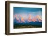 National Park Torres Del Paine in Southern Chile. Sunrise on a Windy Day-kavram-Framed Photographic Print