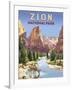 National Park - Zion-Mark Chandon-Framed Giclee Print