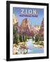 National Park - Zion-Mark Chandon-Framed Giclee Print