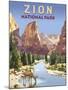 National Park - Zion-Mark Chandon-Mounted Giclee Print