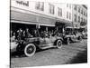 National Parks Highway Processing of Cars, 1916-Asahel Curtis-Stretched Canvas